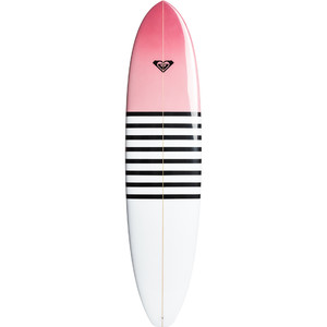 Roxy Euroglass Surfboard Minimalibu 7'3 Tropical Pink